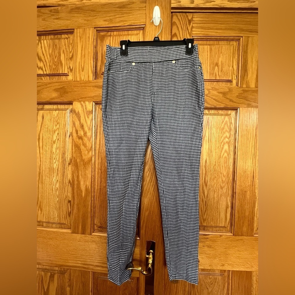 Michael Kors - Black and White Checkered Pants